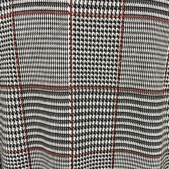 2/$25 - OLIVIA RAE Plaid Houndstooth Long Sleeve Dress - Picture 7 of 9